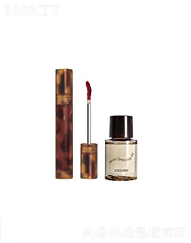 酵色琥珀霧面唇釉唇泥 啞光口紅女 唇彩持久平價(jià) V01+卸妝油