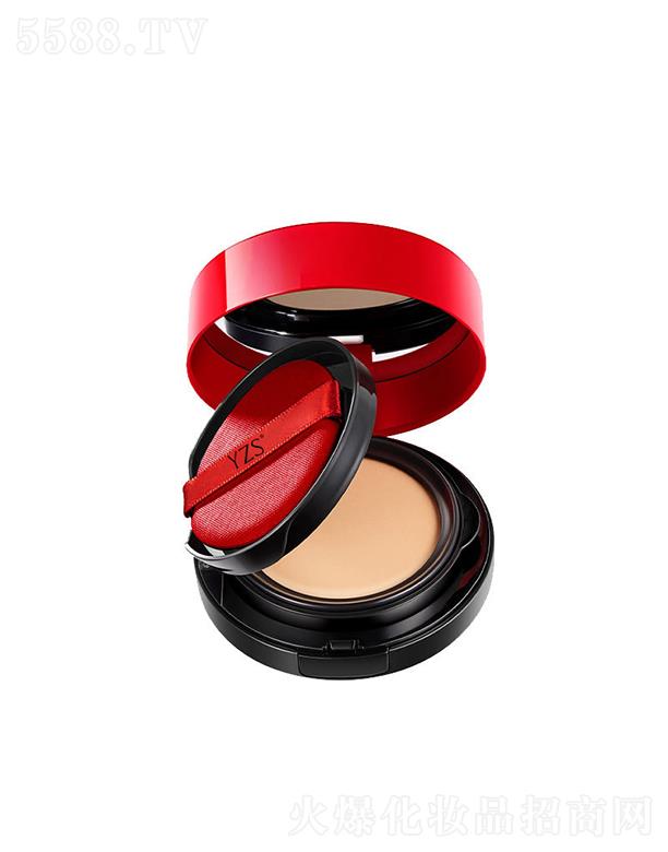 YZS輕墊光潤氣墊粉餅組合 雙層氣墊霜粉餅